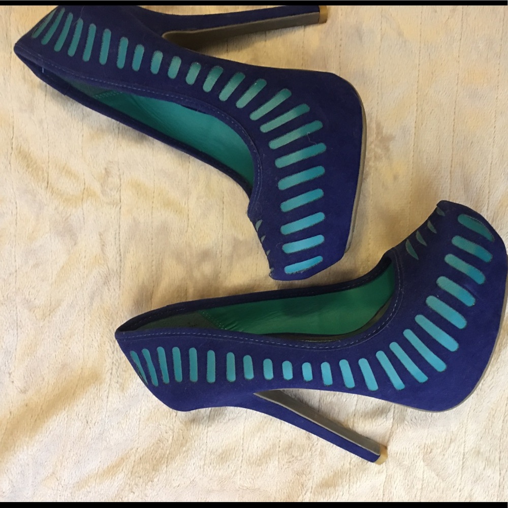Anne Michelle Size 7 platform heels